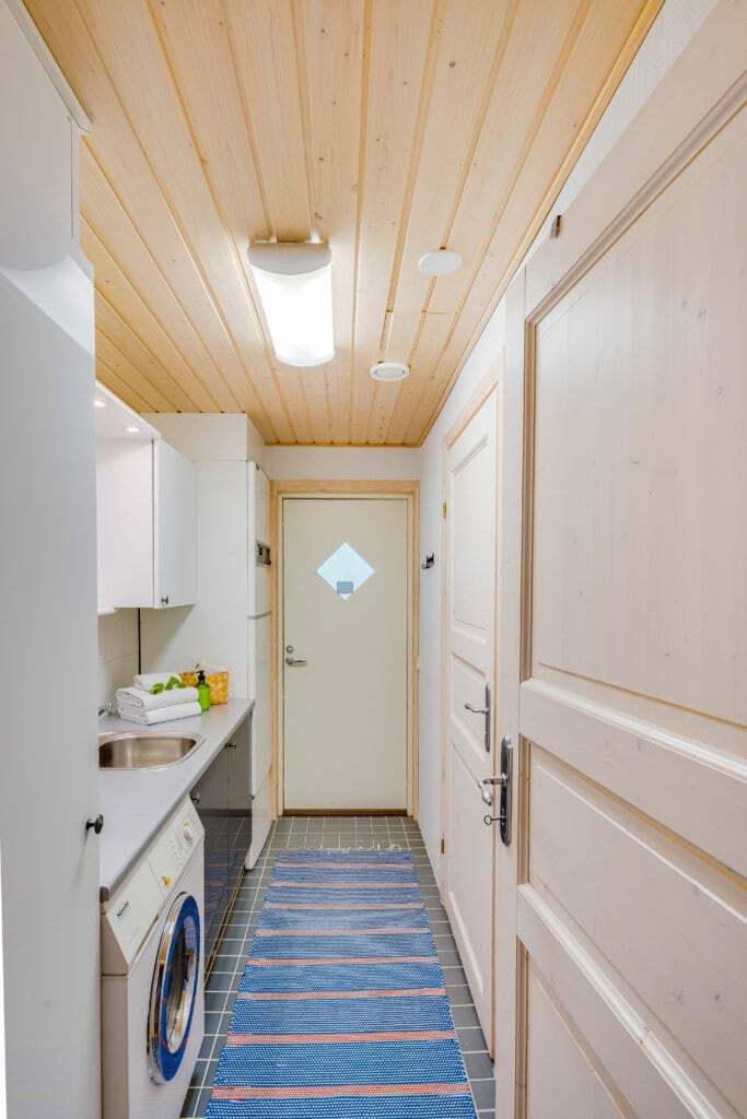 Laundry area