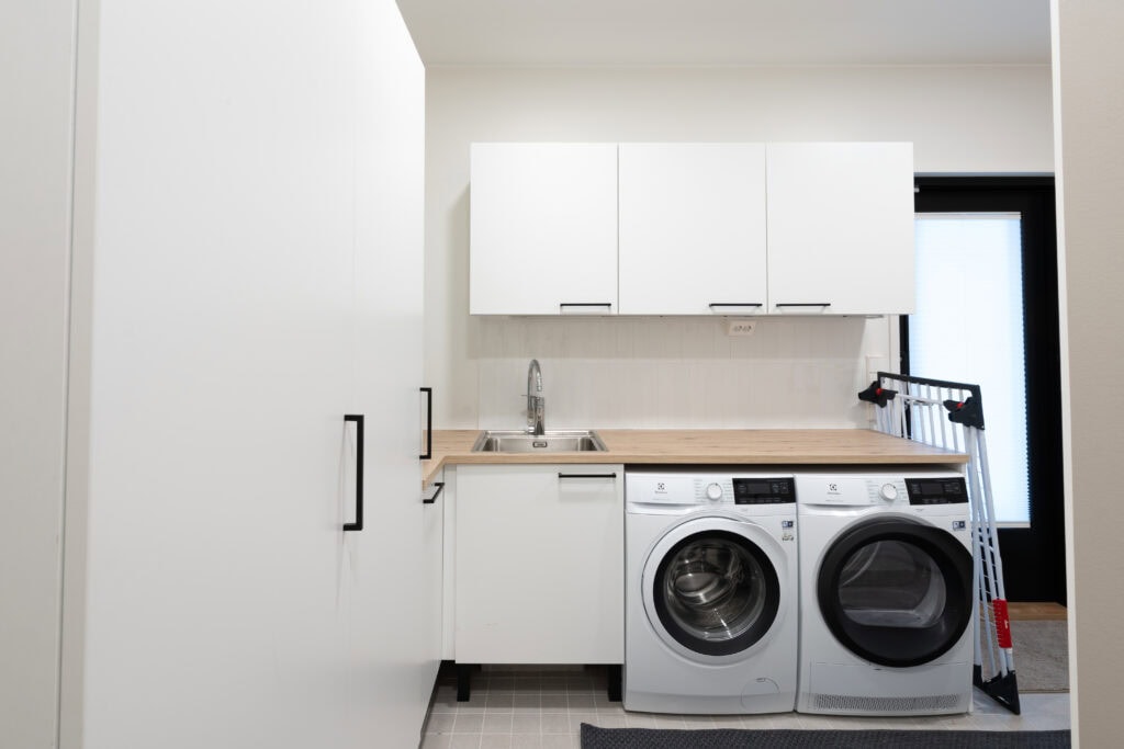 Laundry area